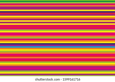 Rainbow lines in beautiful style on colorful background. Trendy wallpaper. Bright backdrop. Artistic design. Wallpaper pattern.