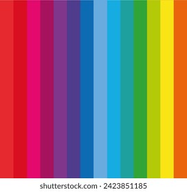 Líneas del arcoiris. Fondo borroso del espectro de colores. Fondo colorido. Vector