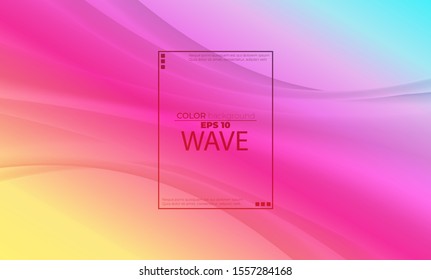 rainbow liquid background with soft waves fluid. cool gradient shapes composition, for gift card,  Poster on wall poster template,  landing page, ui, ux ,coverbook,  baner, social media posted.