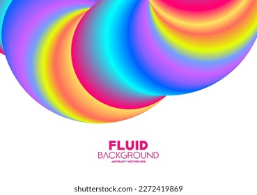 rainbow liquid pattern pipeline modern art background use for advertisment poster website banner landing page product package design vector eps.