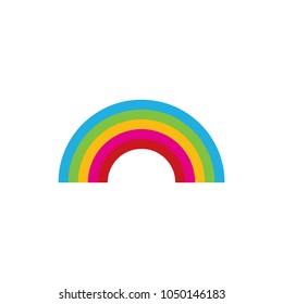Rainbow Logo Icon Design