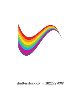 Rainbow-Logo, Vektorgrafik