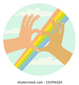 Rainbow love
