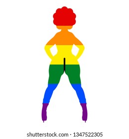 Rainbow Mama Clipart
