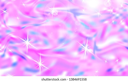 Rainbow mermaid background. Unicorn pattern. Vector illustration.