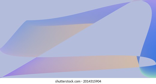 Diseño moderno Rainbow Modern Smooth Pastel. Malla digital de gradiente de fluido oscuro mínimo de forma. Color púrpura Multicolor Fondo difuso dinámico. Ilustración de capas futuristas violeta de Lavender.