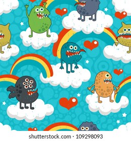 Rainbow Monster Party