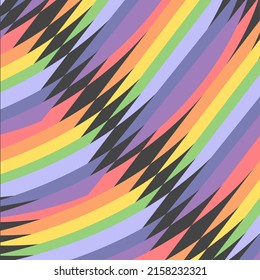 Rainbow. Multicolored background. Vector illustration