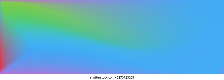 Rainbow Ocean Natural Smooth Surface Illustration. Sea  Vivid Original Background. Blank Color Wavy Gradient Mesh. Bright Vibrant Modern Design Backdrop. Colorful Multicolor Wavy Gradient Mesh.