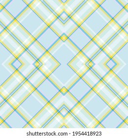 Rainbow Pastel Argyle Plaid Tartan textured Seamless pattern design suitable for fashion textiles and graphics