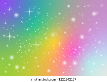 rainbow pastel background, unicorn trendy colors, vector design