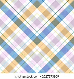 Rainbow Pastel Chevron Plaid Tartan textured Seamless pattern design suitable for fashion textiles and graphics