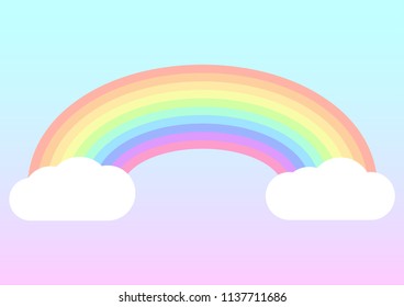 Pastel Rainbow Background Images, Stock Photos & Vectors | Shutterstock