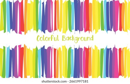 Rainbow pastel color nice lines background