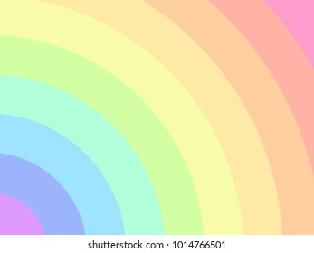 Rainbow pastel colorful background.