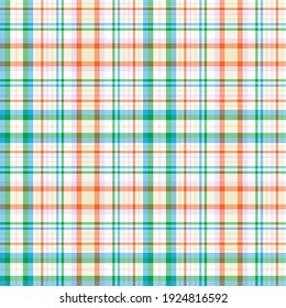 Rainbow Pastel Plaid seamless pattern for fashion textiles and graphics
