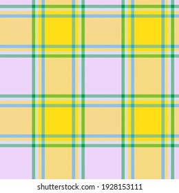Rainbow Pastel Plaid seamless pattern for fashion textiles and graphics