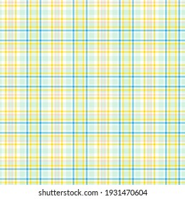 Rainbow Pastel Plaid seamless pattern for fashion textiles and graphics