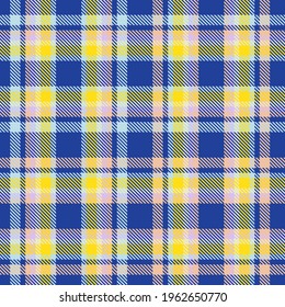 Rainbow Pastel Plaid seamless pattern for fashion textiles and graphics