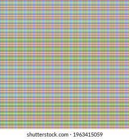 Rainbow Pastel Plaid seamless pattern for fashion textiles and graphics