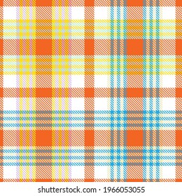 Rainbow Pastel Plaid seamless pattern for fashion textiles and graphics