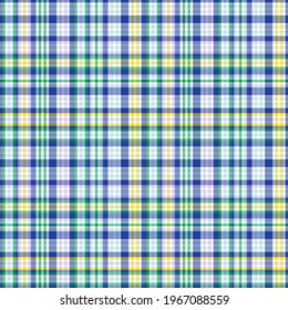 Rainbow Pastel Plaid seamless pattern for fashion textiles and graphics