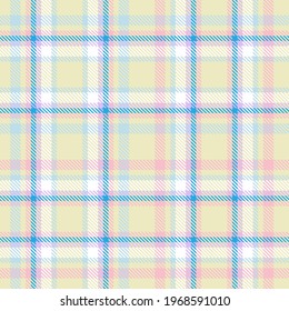 Rainbow Pastel Plaid seamless pattern for fashion textiles and graphics