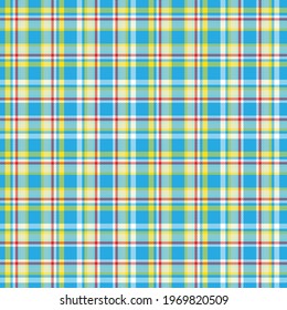 Rainbow Pastel Plaid seamless pattern for fashion textiles and graphics