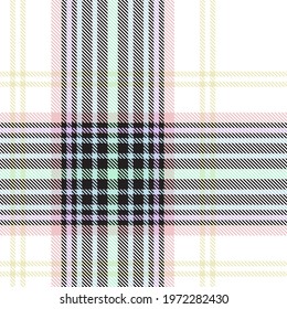 Rainbow Pastel Plaid seamless pattern for fashion textiles and graphics