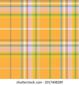 Rainbow Pastel Plaid seamless pattern for fashion textiles and graphics