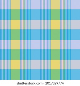 Rainbow Pastel Plaid seamless pattern for fashion textiles and graphics