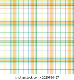 Rainbow Pastel Plaid seamless pattern for fashion textiles and graphics