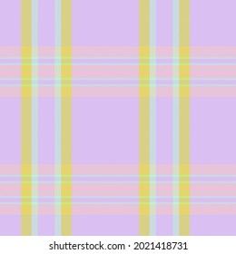 Rainbow Pastel Plaid nahtloses Muster für Modetextilien und Grafiken