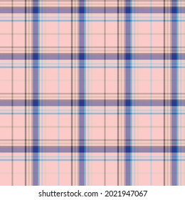 Rainbow Pastel Plaid seamless pattern for fashion textiles and graphics