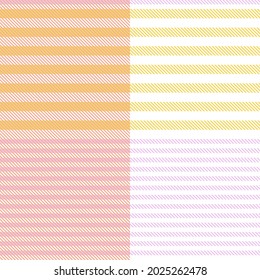 Rainbow Pastel Plaid seamless pattern for fashion textiles and graphics