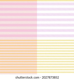 Rainbow Pastel Plaid seamless pattern for fashion textiles and graphics