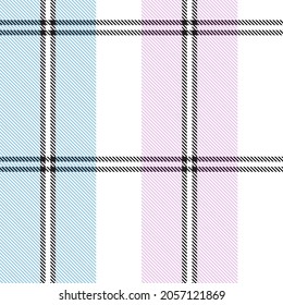 Rainbow Pastel Plaid seamless pattern for fashion textiles and graphics