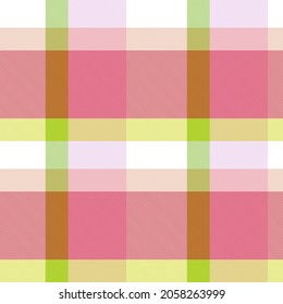 Rainbow Pastel Plaid seamless pattern for fashion textiles and graphics