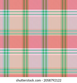 Rainbow Pastel Plaid seamless pattern for fashion textiles and graphics