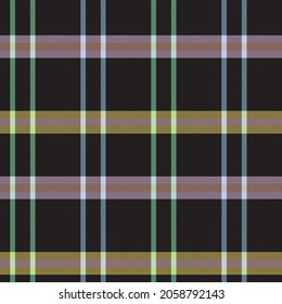 Rainbow Pastel Plaid seamless pattern for fashion textiles and graphics