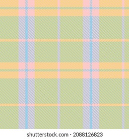 Rainbow Pastel Plaid seamless pattern for fashion textiles and graphics