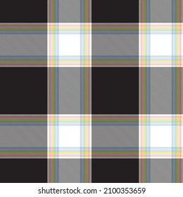Rainbow Pastel Plaid seamless pattern for fashion textiles and graphics