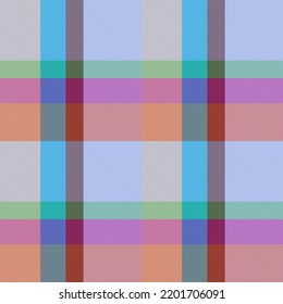 Rainbow Pastel Plaid seamless pattern for fashion textiles and graphics