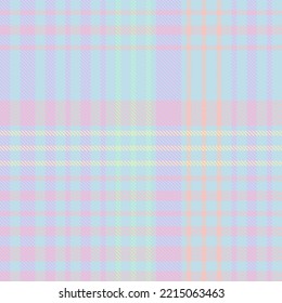 Rainbow Pastel Plaid seamless pattern for fashion textiles and graphics