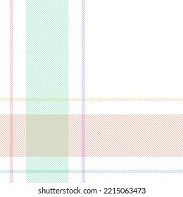 Rainbow Pastel Plaid seamless pattern for fashion textiles and graphics