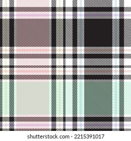 Rainbow Pastel Plaid seamless pattern for fashion textiles and graphics