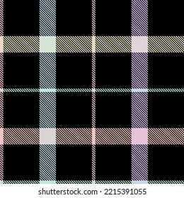 Rainbow Pastel Plaid seamless pattern for fashion textiles and graphics