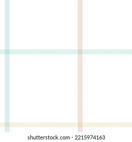 Rainbow Pastel Plaid seamless pattern for fashion textiles and graphics