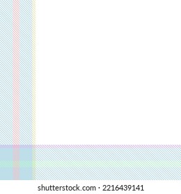 Rainbow Pastel Plaid seamless pattern for fashion textiles and graphics
