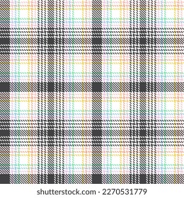 Rainbow Pastel Plaid seamless pattern for fashion textiles and graphics
